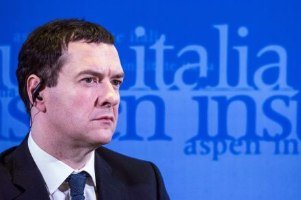 Weak UK tax revenue could thwart Osborne's surplus aim, thinktank says